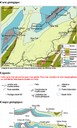 Carte et coupes géologiques du parcours