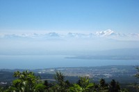 Panorama sur le Mont-Blanc